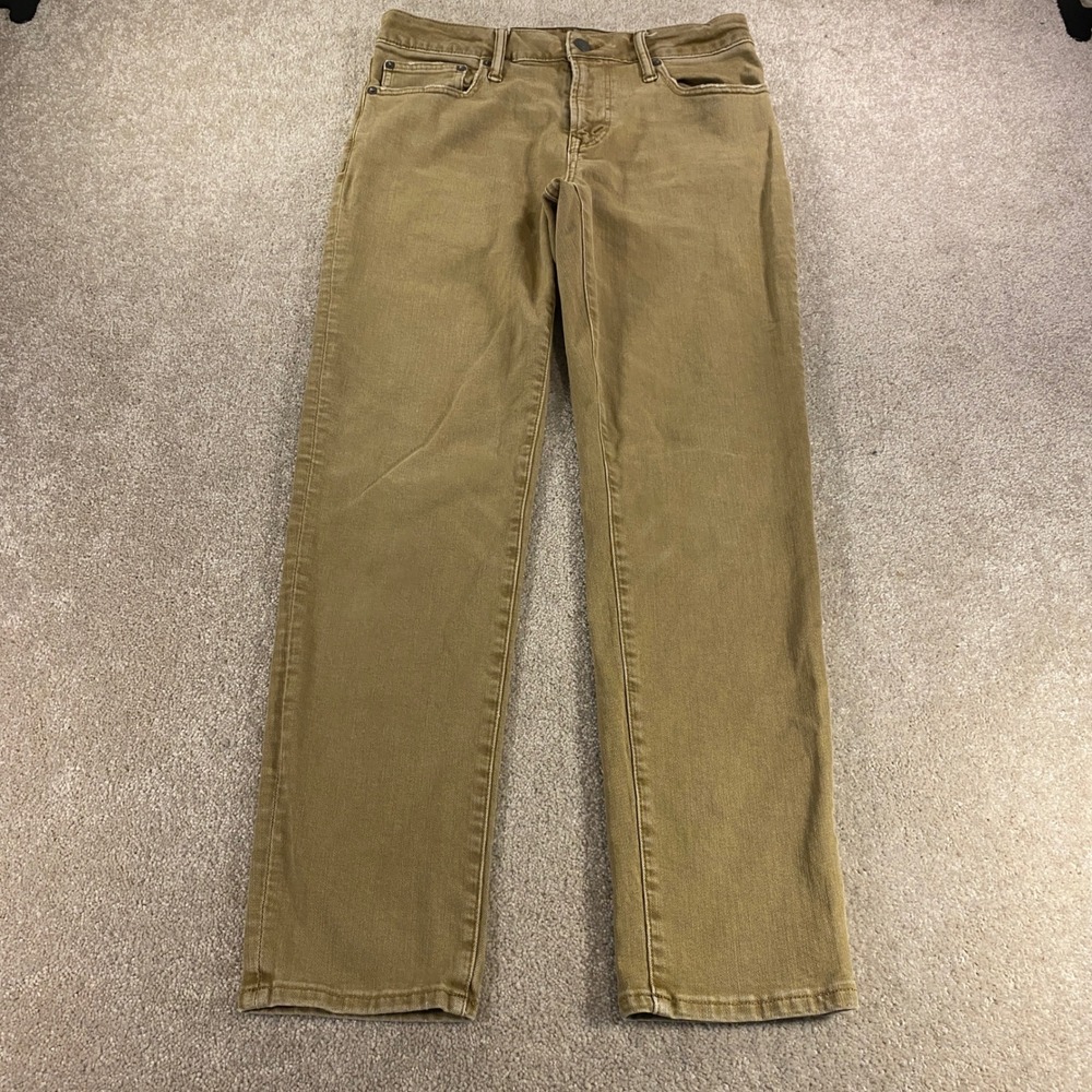 American Eagle Pants Mens 29x32 Tan Ne(x)t Level Flex Slim Straight Khaki Chino